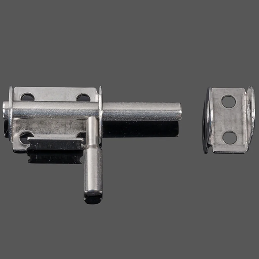 

Door Latch Hasp Staple Professional Hardware Slide Bolt Sliding Practical Stainless Steel Safety Lock Durable Gate Home