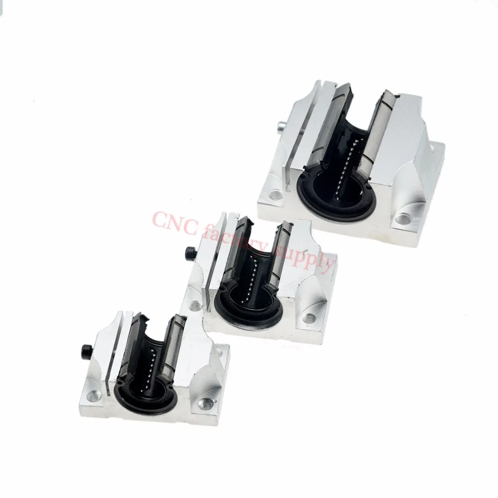 

Free shipping TBR16UU TBR20UU TBR25UU TBR30UU 16mm Linear Ball Bearing Support Block CNC Router for 3D printer parts linear rail