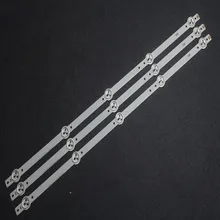 Bande de rétroéclairage LED 530mm, pour TV Proline Bravis 28C2000B 28 pouces L2830HD SVJ280A01 REV3 5LED 130402 M280X13 E1 H