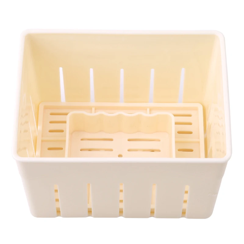 DIY Tofu Mold Plastic Tofu Press Mould Homemade Soybean Curd Tofu Making Mold Kitchen Cooking Tool Set DIY Tofu Mold Plastic Tofu Press Mould Homemade Soybean Curd Tofu Making Mold Kitchen Cooking Tool Set