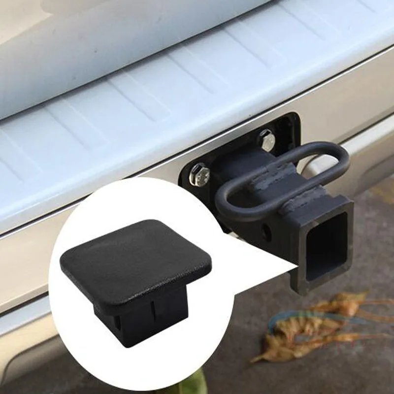 Y1G 1 قطعة 2 بوصة وصلة مقطورة أنبوب التوصيل استقبال غطاء الغبار Protecter ل جيب فورد GMC لتويوتا