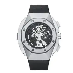Брендовые Часы Взрывная лента выкатные многофункциональные спортивные водонепроницаемые повседневные мужские часы кварцевые часы