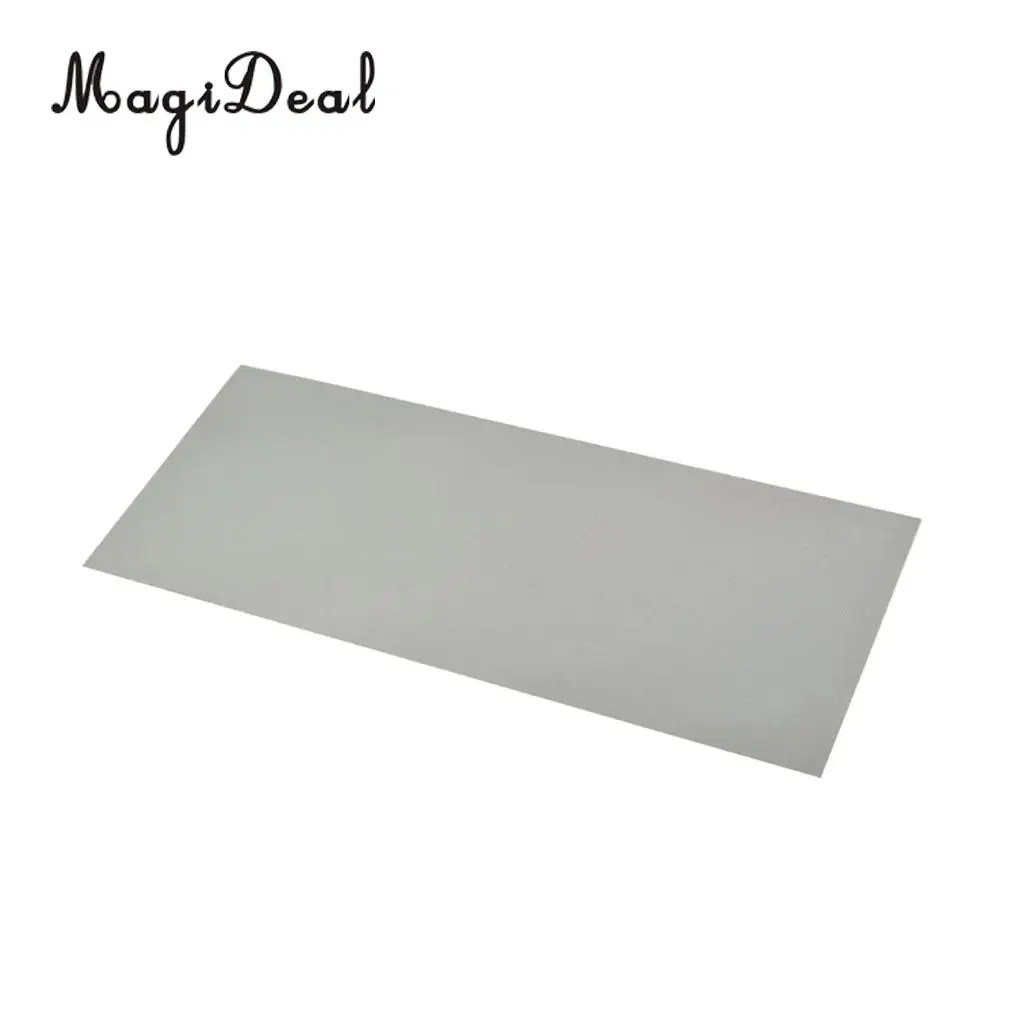 MagiDeal  Waterproof Inflatable Boat/Dinghy/RIB Mid Grey PVC Repair Patch (37 x 15cm) for Fishing Kayak Canoe Boat Yacht Caravan