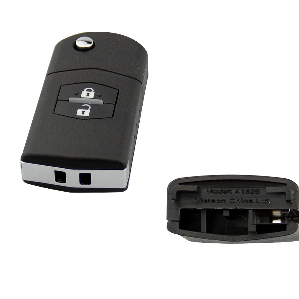 Складной ключ OkeyTech с 2 кнопками 315 МГц 4D63 чип транспондера необработанное пустое