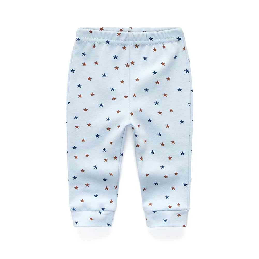 Детские штаны с мультяшным принтом на возраст 6 24 месяца 3 шт./лот|infant pants|baby pantsprinted