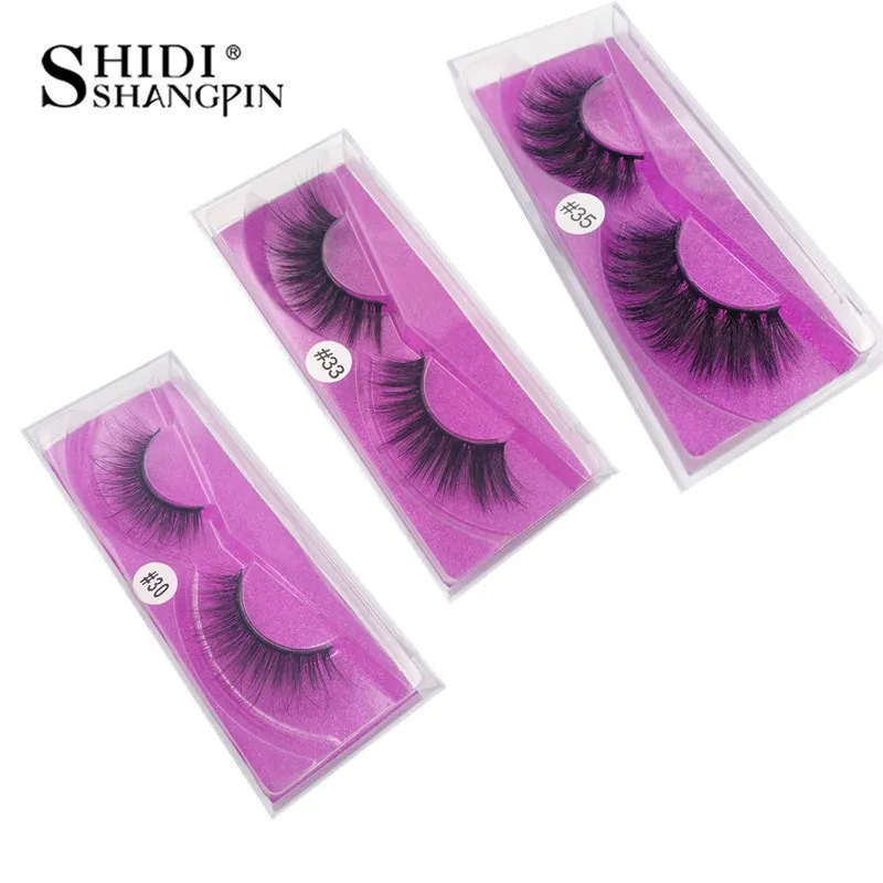 False Eyelashes 3D Mink Lashes Eye lashes Handmade Reusable Natural Long 3D Thick Mink Lashes False Eye lashes Extensions Makeup