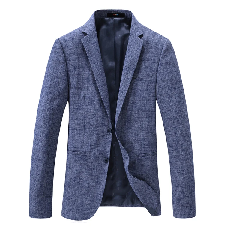 Деловой повседневный костюм новый осень 2019 г. Весенние блейзеры бренд тонкий срез для мужчин Модное Пальто 4XL молодежи мужской Slim Fit Лидер