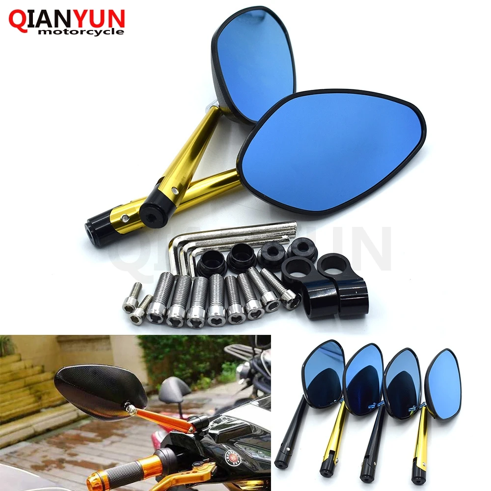 

2019 new universal 8mm 10mm motorcycle rearview mirror CNC aluminum alloy For KTM 390 200 125 Duke RC125 RC200 RC390