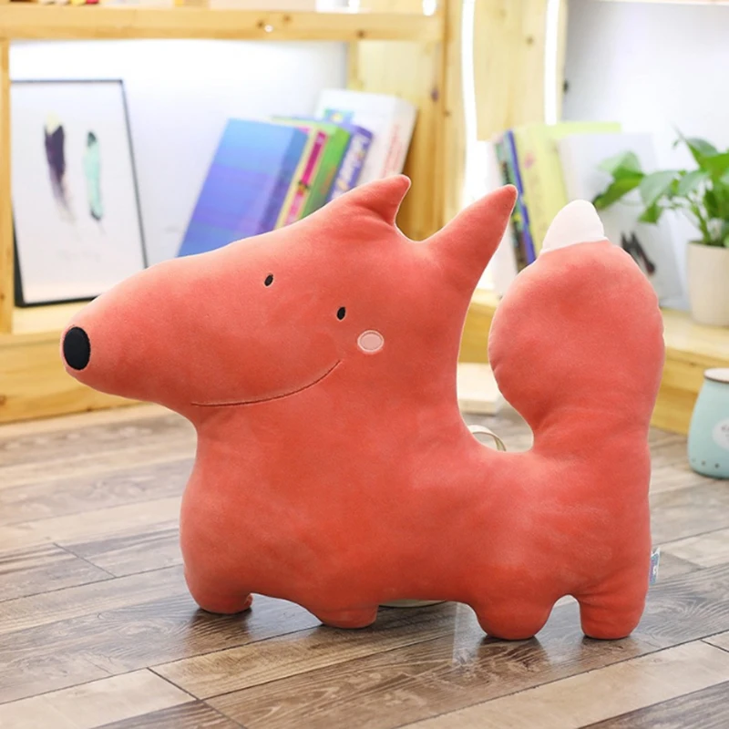 50CM Cartoon Pillow Cushion Plush Toys Stuffed Pink Pig Bear Forest Animal Plush Soft Dolls pelucia knuffel Doll Gift For Kids (5)
