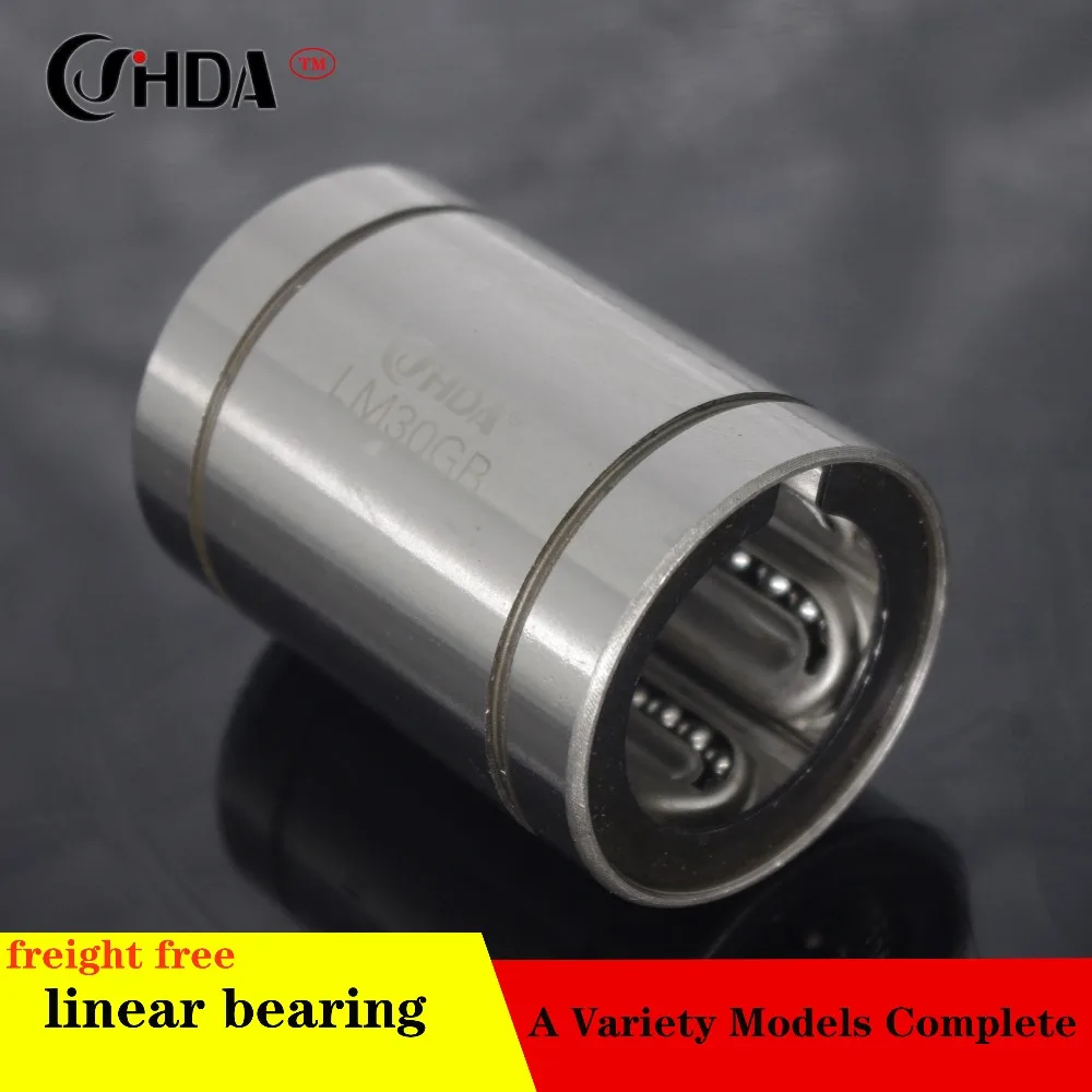 

High temperature resistance LM25GA Linear Ball Bearings 25x40x59mm CNC Metal Steel Retainer Linear Bushing LM25UU Sha