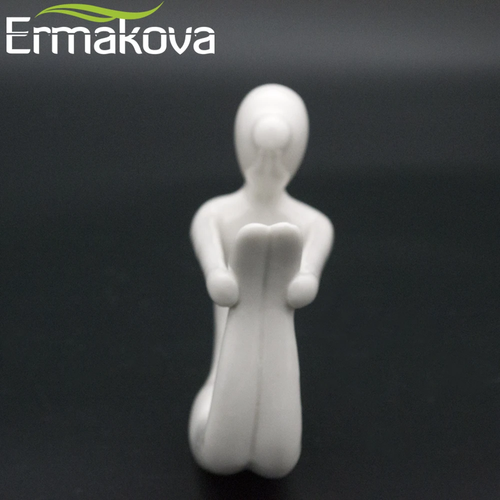 Керамическая статуэтка для йоги ERMAKOVA медитации комната статуя украшение студии