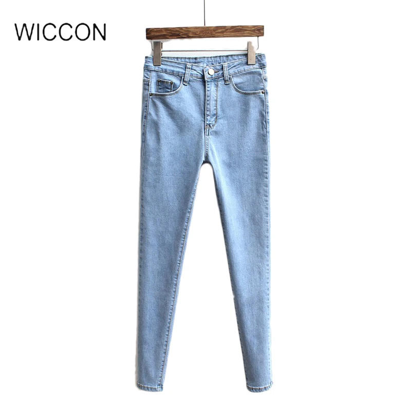 Light Blue Skinny Jeans Women Reviews - Online Shopping Light Blue Slim Jeans For Women Skinny High Waist Jeans Woman Blue Denim Pencil Pants Stretch Waist Women Jeans Black Pants Calca Feminina - Light Blue Skinny Jeans Women Reviews - Online Shopping Light Blue