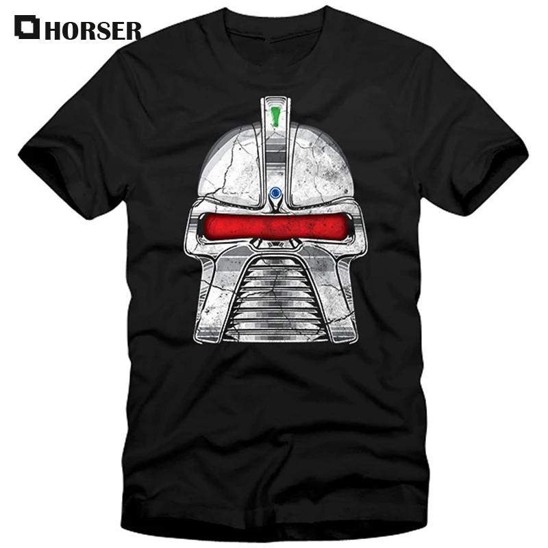 Новая мода боевой Star Для мужчин футболка roboter Galactica Забавный Отпечатано 100% хлопок