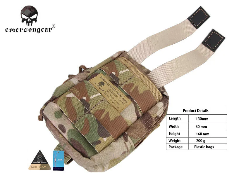 EMERSONGEAR M2 поясная сумка маленькая легкая Molle Охотничьи аксессуары для магазина