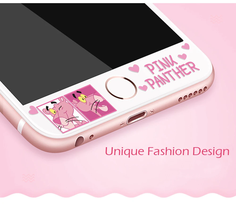 9H-HD-Tempered-Glass-Screen-Protector-For-iPhone-6-6s-Plus-7-Plus-8-Plus-Pink-Panther-Cartoon-Cute-3D-Curved-Soft-Edge-Film-SF48- (4)