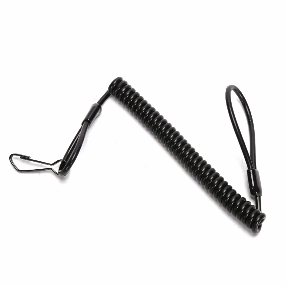 

Tactical Single Point Pistol Handgun Spring Lanyard Sling Quick Release Shooting Hunting Strap Army Combat Gear