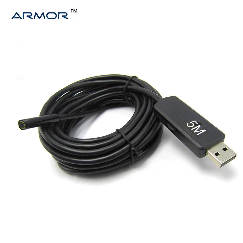 

Handheld 2m/5m/7m/10m OTG USB PC Endoscope with 5.5mm 6LED Waterproof Lens PC Endoscope Camera Inspection Borescope for PC