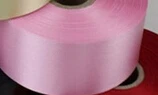 Высокое качество 5 ярдов 50 мм шириной полиэстер украшения торта атласная лента AA7696 - Цвет: Pale Pink