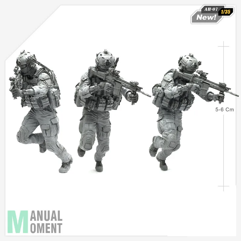 YUFAN миниатюрный 1/35 современный армейский спецназ США индивидуальный солдат C