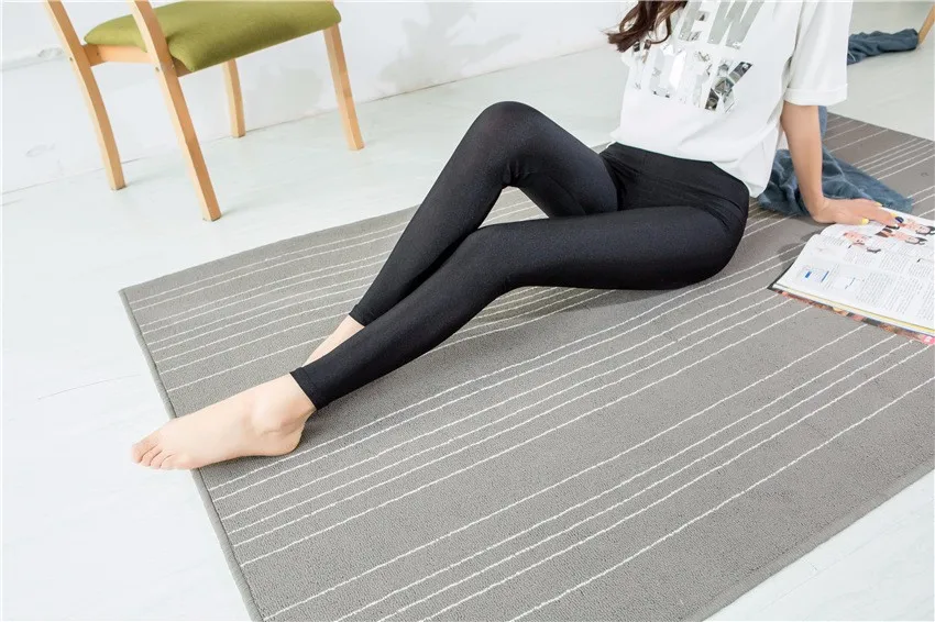 legging BIVIGAOS Fashion Women Stretchy Glossy Leggings Spandex Legging Elastic Gothic Foot Leggins Punk Rock Legins Black White Mallas leather leggings