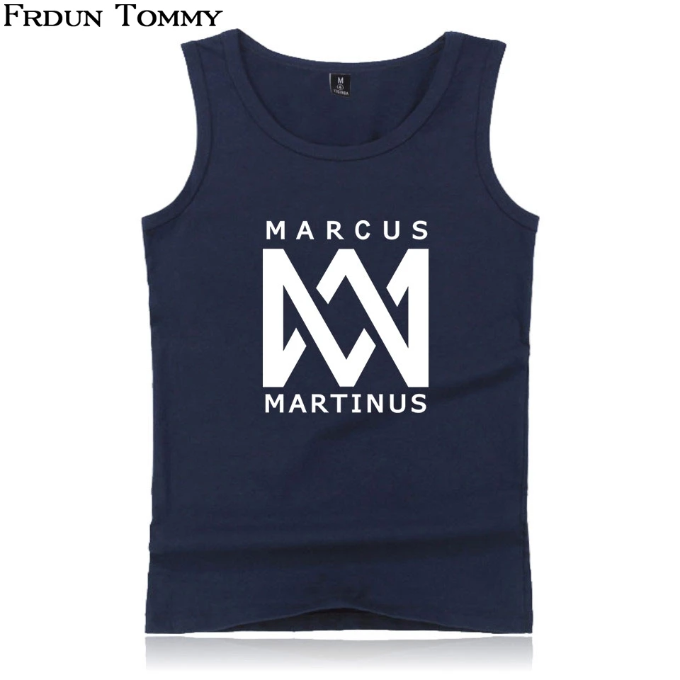 

Frdun Tommy Marcus&martinus Tank Tops Sleeveless Kpop Soft Bodybuilding Fashion Casual Women/Men Summer Tank Tops