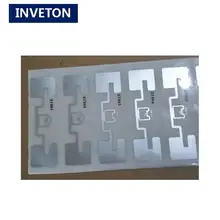 Этикетка, образец impinj monza R6 чип для UHF rfid бирка клейкая инкрустация epc gen2 длинный диапазон наклейка-этикетка для склада спортивные сроки