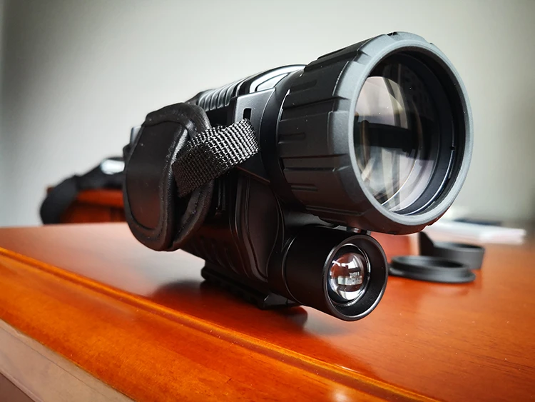 Alcance com Câmera Monocular de Visão 5x40 de Longo Âmbito Noturna Infravermelha Digital Infravermelho Caça Telescópio Embutida 19 Telescópio e binóculos