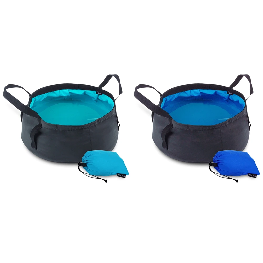 Wash Basin Fishing Bucket EDC Camping Travel Supplies Lightweight