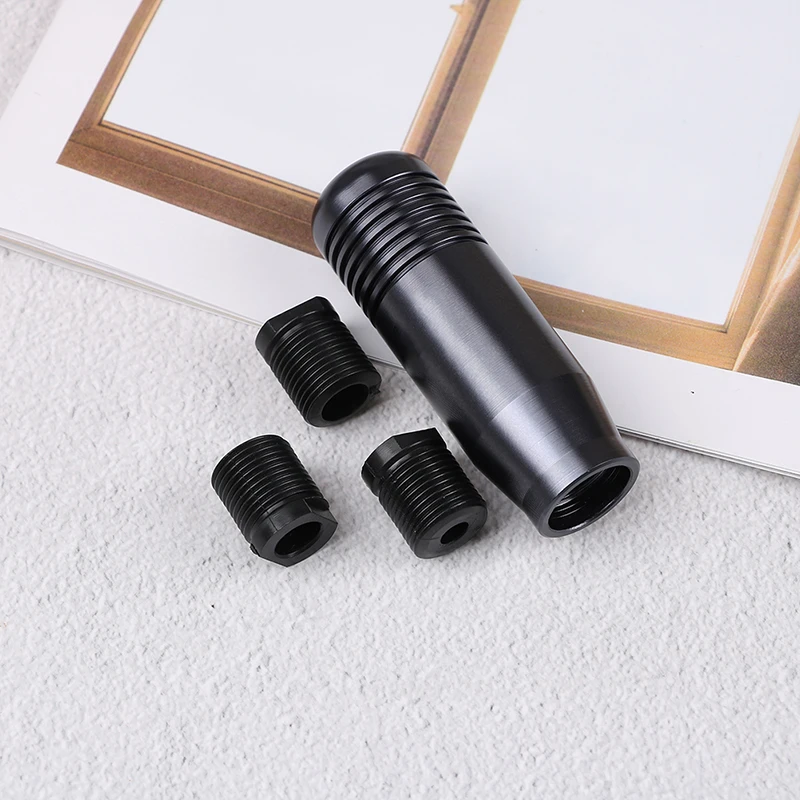 

Universal Aluminum Car Truck Racing Manual Gear Stick Shift Knob Titanium 8.5*1.5cm (H*D)