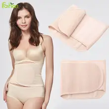 Women Waist Polyester Breathable Elastic Postpartum Abdominal Waist Band Postnatal Recovery Belly Belt Binder Slimming Support