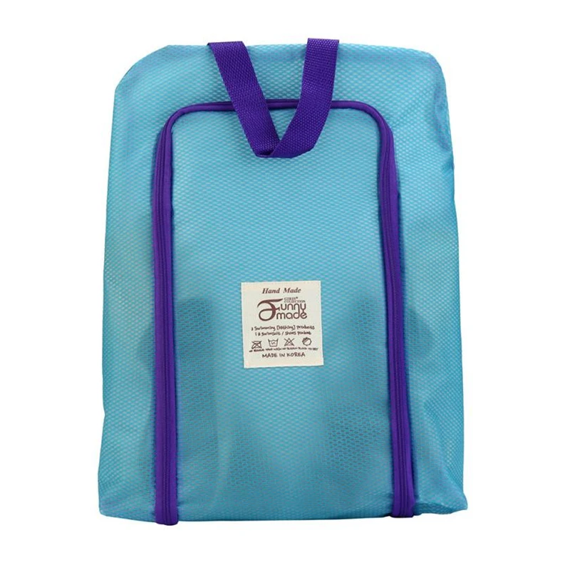  New Creative Durable Reuse Portable Travel shoe bag Zip view window Pouch Storage waterproof Organizer easy carry hot saleC022607