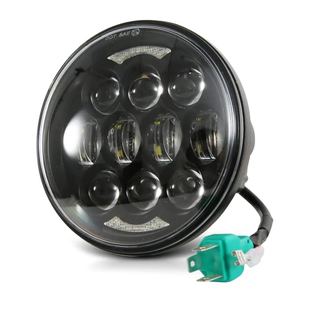 5-3/" 5,75" светодиодный фонарь для Dyna Street Bob Super Wide Glide Low Rider ночной стержень поезд Softail Sportster
