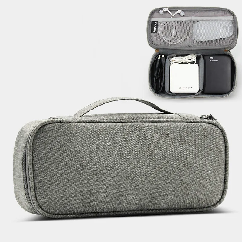 

Laptop Power Mouse Line Storage Bag Digital Accessories Charger USB Data Cable Earphone Wire pen HDD Organizer