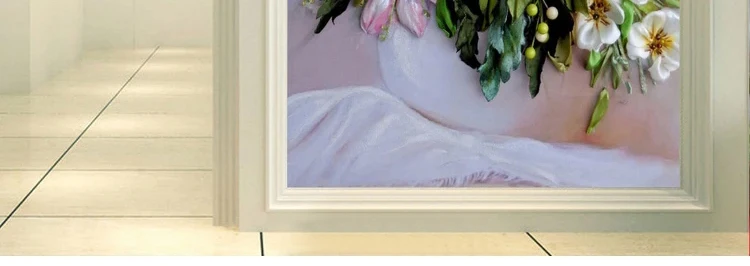 Tamanho personalizado Entrada Decoração Mural Papel De