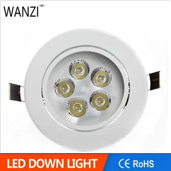 

5W 7W led downlight White casing led ceiling light luces decoracion led 220v