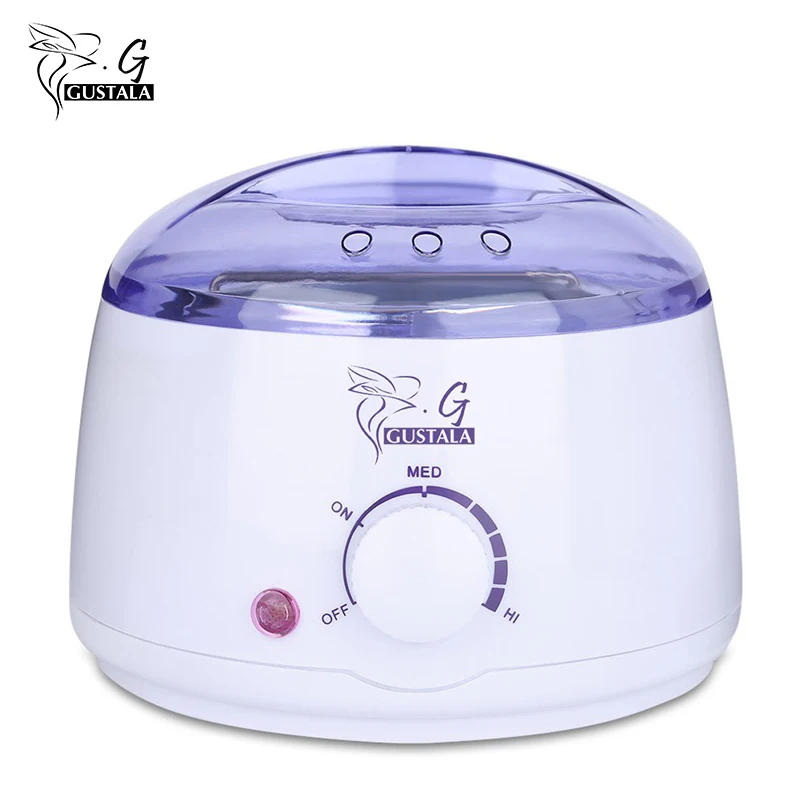 Professional Warmer Wax Heater Mini SPA Hand Epilator Feet Paraffin Wax Rechargeable Machine Body Depilatory Hair Removal Tool professional single handheld depilatory wax hair removal machine portable epilator roll on depilatory heater