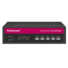 CimFAX H5 – serveur de Fax sans papier, haute vitesse 33.6 kbps, pour 100 utilisateurs de PC/téléphone, Modem, Via ligne téléphonique