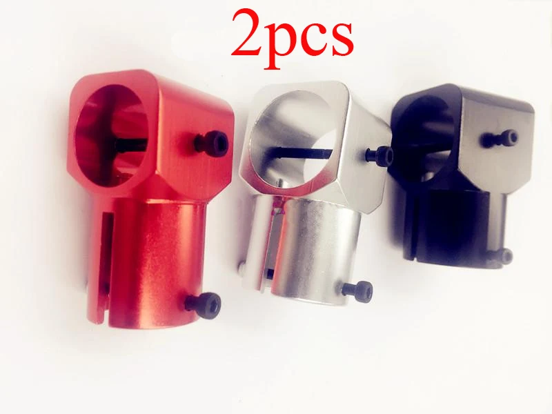 2PCS Aluminium Alloy 30mm to 30mm Tripod Tee Joint Connector for Carbon Tube RC Agriculture Plant Protection Drone Parts