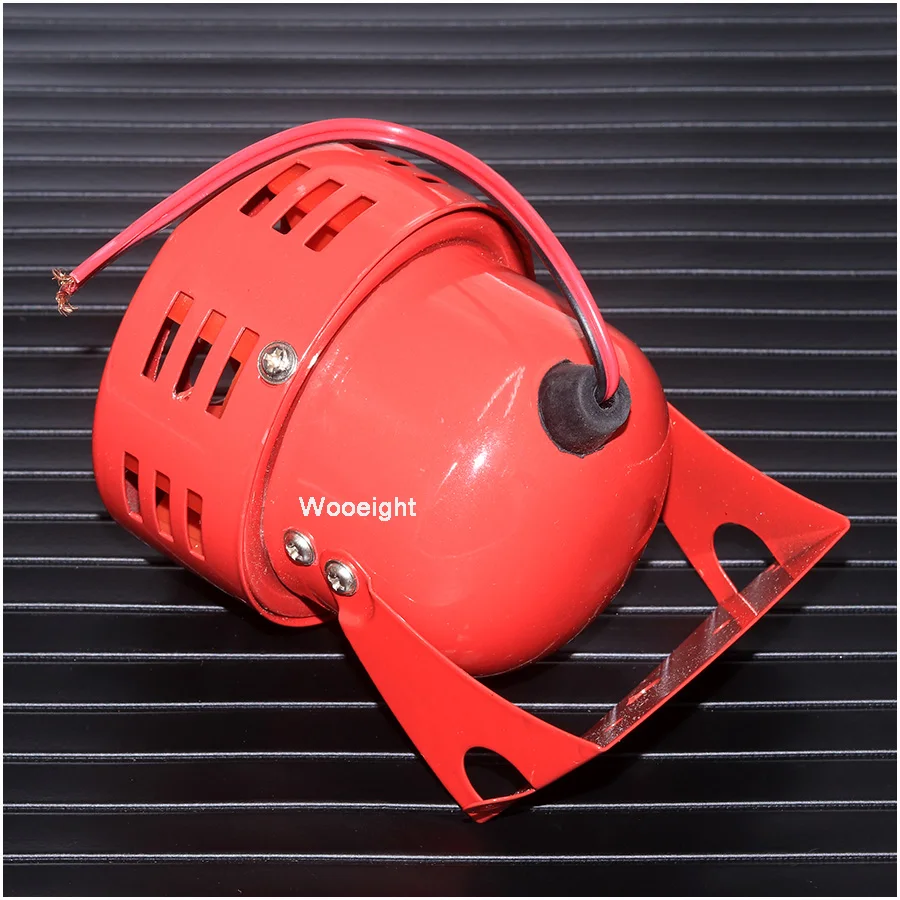 Wooeight Universal Automotive Motorcycle Red 12V 3 Driven Air Raid Siren Horn Speaker Alarm For Car Truck Motor Boat (3)