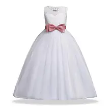 Коллекция года, летняя одежда для девочек свадебное платье для девочек элегантные Детские платья для девочек, детская одежда платье принцессы для детей возрастом 14, 9, 7, 10, 12 лет