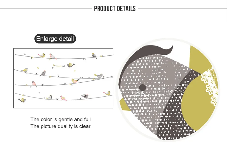 Красочные птицы настенные наклейки домашний декор гостиной ПВХ настенные наклейки с животными для детской комнаты DIY настенные плакаты