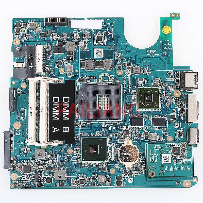 Материнская плата для ноутбука PAILIANG DELL Studio 1458 S1458 материнская ПК CN 0205RN полностью