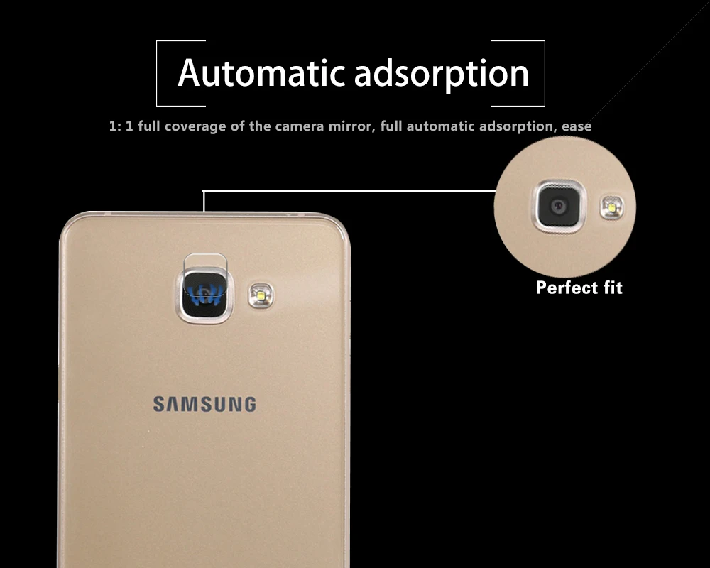 Buy Ultra thin Back Camera Lens Tempered Glass Film For Samsung GALAXY A7 (2016