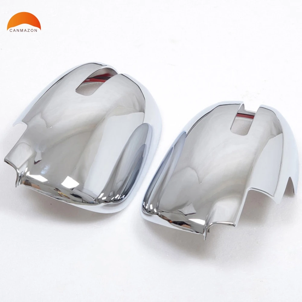 

For Mitsubishi Outlander 2013 2014 abs Chrome Side Door Mirrors Driving Rearview Cover Trim Wing Mirror car-detector 2pcs