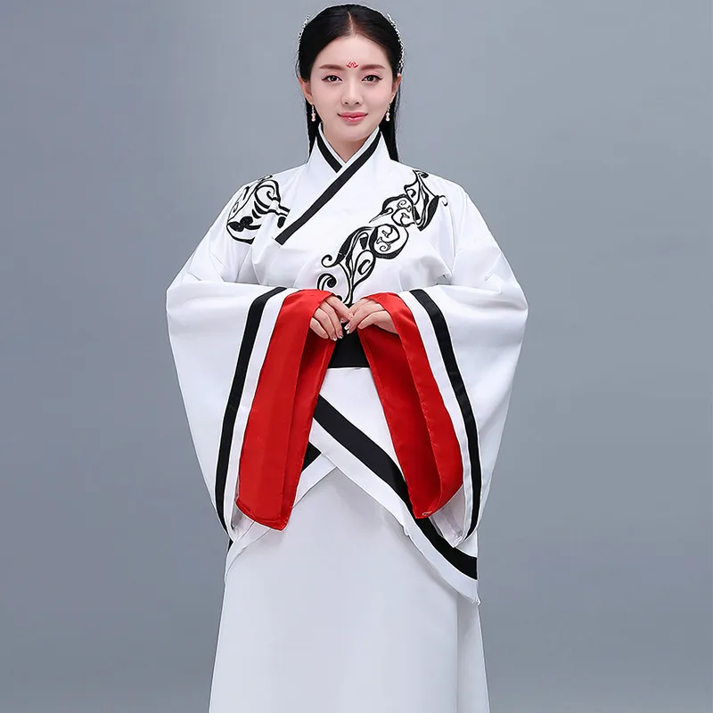Древний китайский костюм hanfu костюм для женщин Классическая династии Тан принцессы танцевальная одежда традиционный Восточный