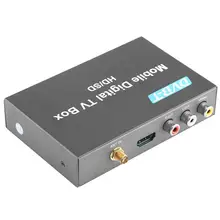 DVB-T HD/SD мобильное автомобильное Цифровое ТВ коробка тюнер сигнала приемник мульти-медиа