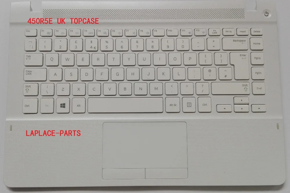Новая Подлинная английская клавиатура для Samsunr NP370R4E NP450R5V NP470R4E с подставкой BA75-04820A
