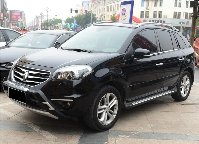 Jioyng для Renault Koleos 2012 2013 передний+ задний бампер диффузор бамперы защита для губ противоскользящая пластина из нержавеющей стали