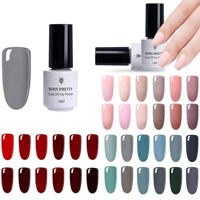 Born Pretty Blue Grey Series Set Nail Art Uv Gel Soak Off Born Pretty Blue Grey Series Set Nail Art Uv Gel Soak Off Polish Long