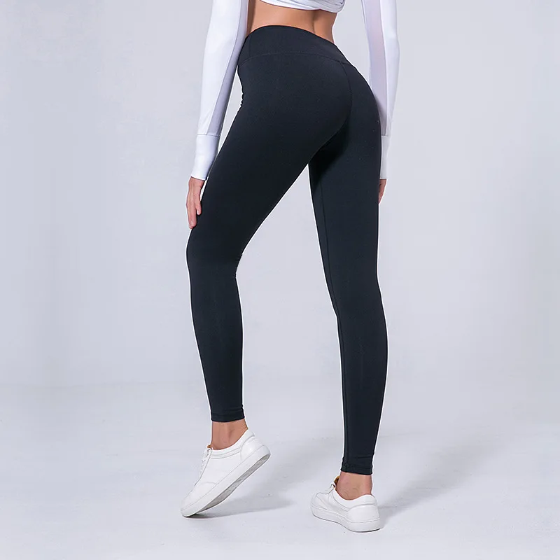 2018 NWT Eshtanga women skinny leggings wholesale quality Women Solid Elastic Waist Thick Material Top Quality full length 2018 NWT Eshtanga women skinny leggings wholesale quality Women Solid Elastic Waist Thick Material Top Quality full length